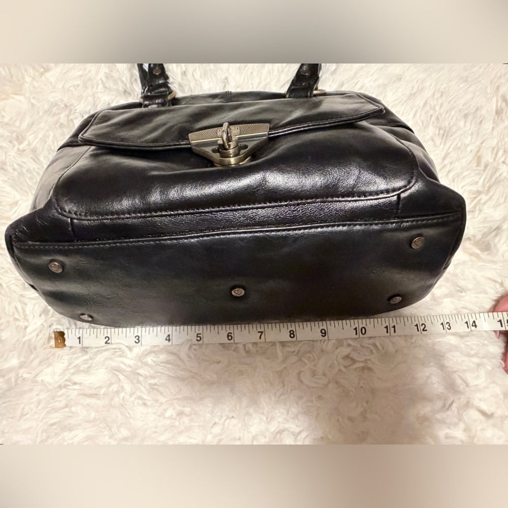 BACI Italian Leather Satchel - Picture 14 of 15